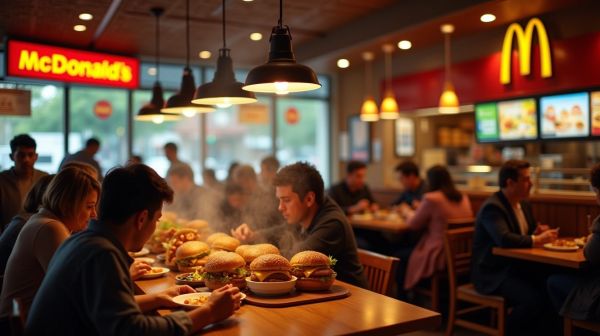 Gourmandise et burgers au cœur de l'expérience McDonald's