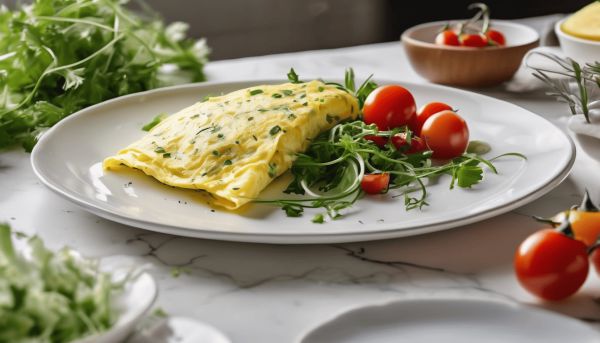 Omelette légère : un repas parfait pour perdre du poids